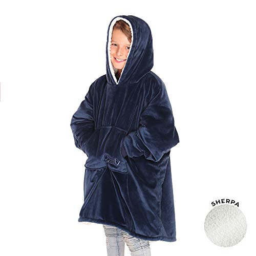 Product Cover THE COMFY | The Original Oversized Sherpa Blanket for Kids, Seen On Shark Tank, One Size Fits All
