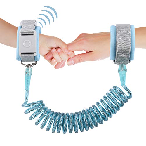 Product Cover Looife Magnetic Lock Anti Lost Wrist Link, Toddler Safety Flexible Leashes (Blue, 2M)