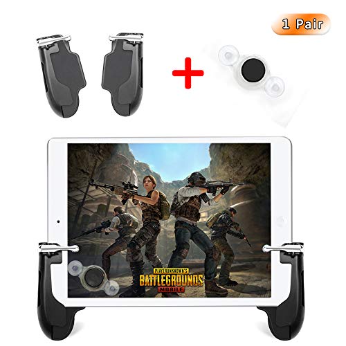 Product Cover Takyu Mobile Game Controller for Ipad, PUBG Mobile Controller with game Joystick, L1R1 Sensitive Aim and Shoot Gamepad Trigger for 4.5-12.9 inch Tablet & Android iOS Phone