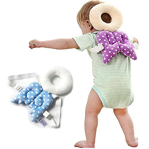 Product Cover PETRICE Baby Head Protector Baby Toddlers Head Safety Pad Cushion Baby Back Protection Prevent Toddlers Injured, (Random Color)