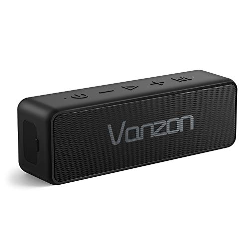 Product Cover Bluetooth Speakers - Vanzon X5 Pro Portable Wireless Speaker V5.0 with 20W Loud Stereo Sound, TWS, IPX7 Waterproof & 24H Playtime, Perfect for Travel, Home and Outdoors