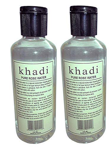 Product Cover Khadi Herbal Pure Rose Water 210ml Pack of 2