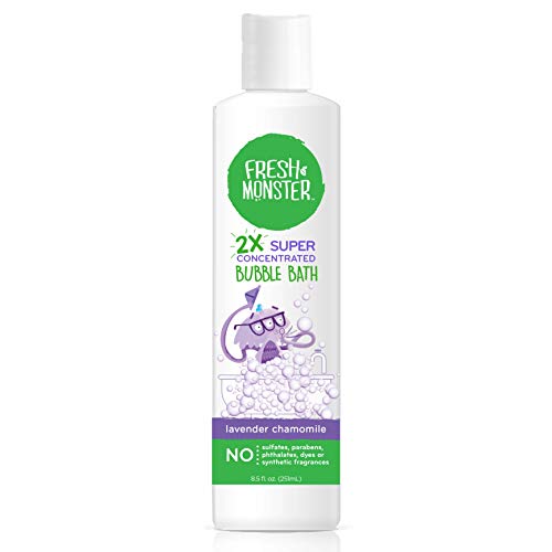 Product Cover Fresh Monster Bubble Bath Kids, Natural, 2X Super Concentrated,1 count 8.5 oz.