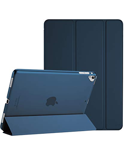Product Cover ProCase iPad Pro 12.9 2017/2015 Case (Old Model, 1st & 2nd Gen), Ultra Slim Lightweight Stand Smart Case Shell with Translucent Frosted Back Cover for Apple iPad Pro 12.9 Inch -Navy