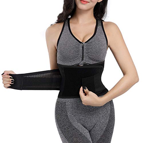 Product Cover Waist Trainer Sweat Belt Body Shaper Waist Cincher Trimmer Slimming for Women Workout Fitness Weight Loss Girdle Belt