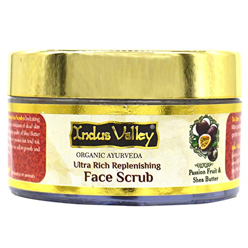 Product Cover Indus Valley Ultra Rich Replanishing Shea Butter Fruit Face Scrub 50ml
