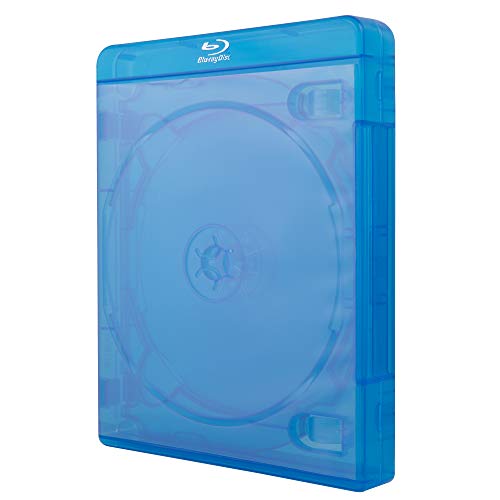 Product Cover AcePlus 10 Pieces Empty 22mm Thick Quad Blu-Ray DVD Case - Holds 4 Discs