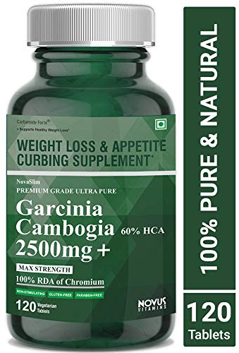 Product Cover Carbamide Forte Garcinia Cambogia 2500mg with 60% HCA Per Serving | Natural Fat Burner & Keto Weight Loss Supplement for Women & Men - 120 Veg Tablets