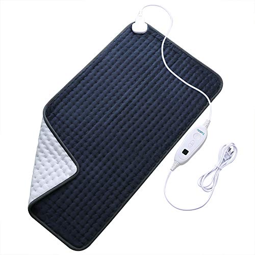 Product Cover XXX-Large Heating Pad for Fast Pain Relief, Fda Approved, Electric 6 Heat Setting with Auto Off, Moist Therapeutic Option for Neck Back Shoulder, 33