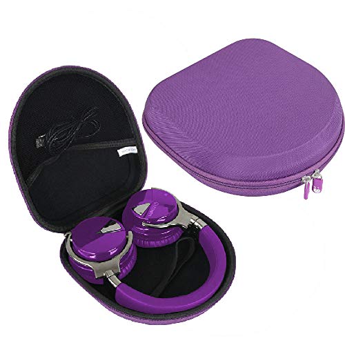 Product Cover Hermitshell Hard Travel Case for COWIN E7 Active Noise Cancelling Bluetooth Headphones (Purple)