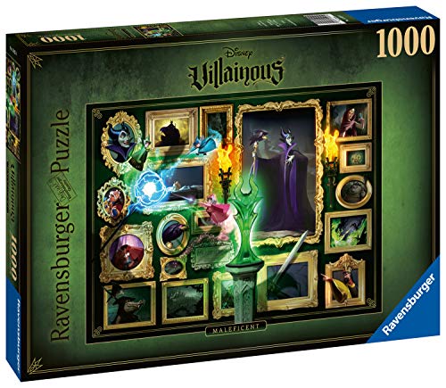Product Cover Ravensburger Disney Villainous Maleficent 1000 Piece Jigsaw Puzzle for Adults - Every Piece is Unique, Softclick Technology Means Pieces Fit Together Perfectly