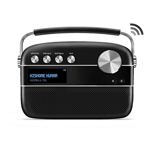 Product Cover Saregama Carvaan 2.0 Portable Digital Music Player (with 20,000 Songs) (with WiFi, Black)