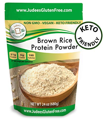 Product Cover Brown Rice Protein (80% protein) 1.5 lb, Keto, Non GMO, Vegan, Sprouted, Dairy Free, Soy Free, Dedicated Gluten & Nut Free Facility, 21 grams protein/serving