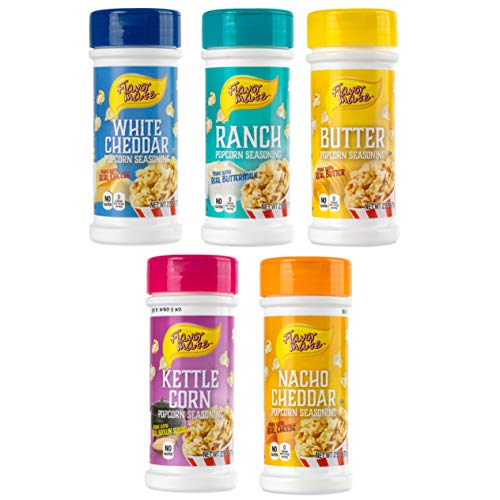 Product Cover Flavor Mate Popcorn Seasoning 2.5 OZ Variety Pack, 5 Count