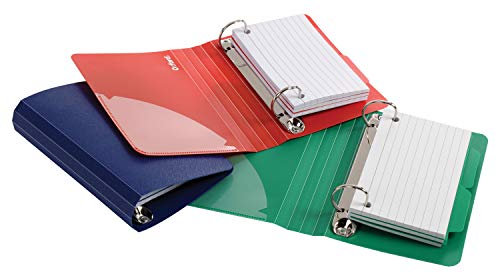 Product Cover Oxford Index Card Binder with Dividers, 3