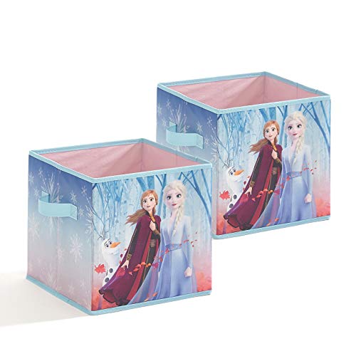Product Cover Disney Frozen 2 Pack Collapsible Storage Cubes, 10