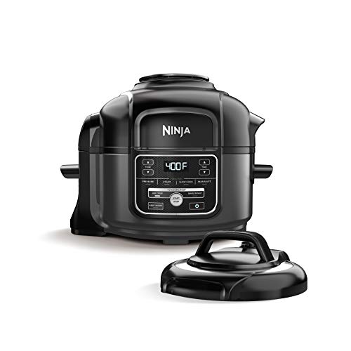Product Cover Ninja OP101 Foodi 7-in-1 Pressure, Slow Cooker, Air Fryer and More, 5-Quart, Black/Gray