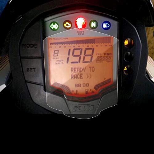 Product Cover Genxtra Meter Panel Cover/screen protector for KTM Duke 200, Duke 390, RC 200 & RC 390 (Model 2014-2016)