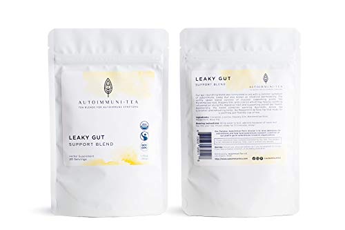 Product Cover Autoimmune Tea Leaky Gut Support Tea: Autoimmune Protocol blend for Autoimmune Diet; autoimmune paleo and AIP digestive herbal tea