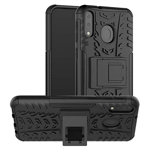 Product Cover ZIVITE Poly Carbonate Back Cover for Samsung Galaxy M20 - Black