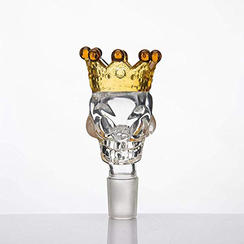 Product Cover Transparent Crown Glass Taro 14MM Yellow Glass Crown Stained Glass Making