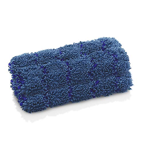 Product Cover E-Cloth Microfiber Kitchen Dynamo Alternative to Smelly Disposable Sponges, Blue, 2 Count