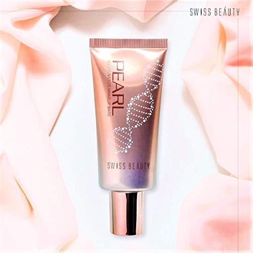 Product Cover SWISS BEAUTY B W All Black Pearl Illuminator Liquid Makeup Base (Golden Pink)