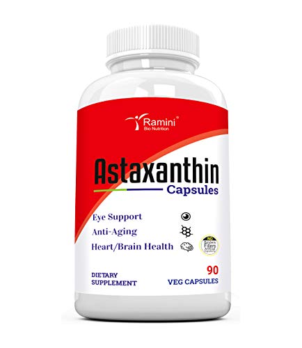 Product Cover RAMINI BIONUTRITION ASTAXANTHIN 4 mg - 90 VEG CAPSULES