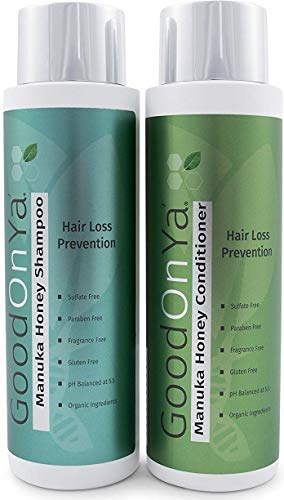 Product Cover Thickening Biotin Shampoo and Conditioner for Hair Growth - Volumizing Shampoo and Conditioner with Manuka Honey - Natural and Organic Hair Loss Treatment - Safe for Color Treated Hair (16 oz)