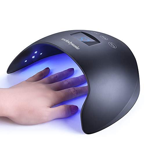 Product Cover MelodySusie LED UV Nail Lamp- 48W Nail Dryer for Gel Nail Polish Nail Curing Light with Sensor 4 Timer, Professional LG Chip UV Gel Nail Lamp for Manicure/Pedicure with Touch Control