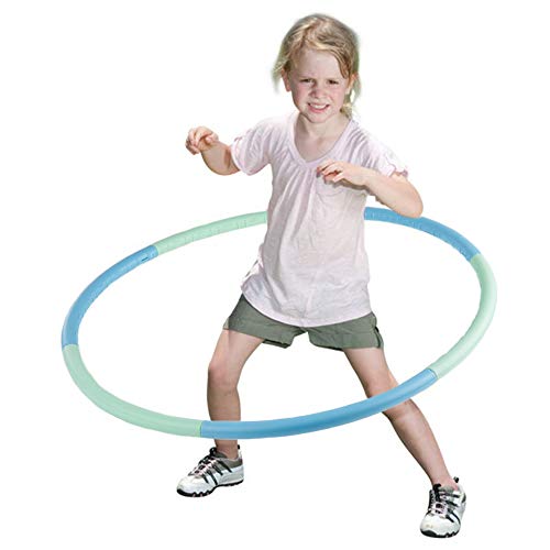 Product Cover VENSEEN Hoola Hoop for Kids, Detachable Adjustable Weight Size Plastic Kid Hoola Hoop, Suitable as Toy Gifts, Hola Hoop Game, Indoor & Outdoor Games, Boys & Girls (1)