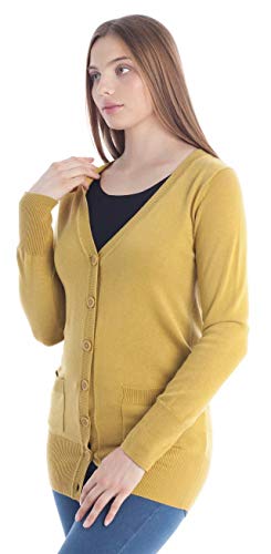 Product Cover Fancy Stitch Women's Button Down Pocket Knit Cardigan Sweater Coat