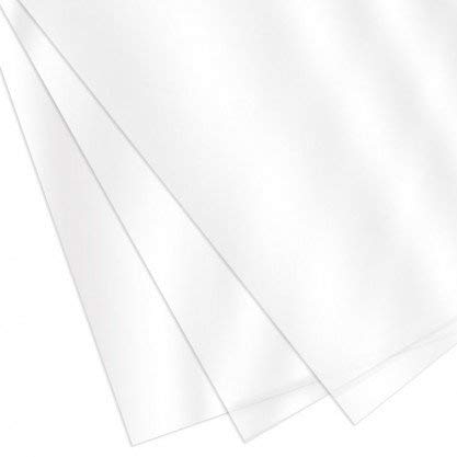 Product Cover CFS Products 7 Mil 8-1/2 x 11 Inches PVC Binding Covers - Pack of 100, Clear Compatible with GBC, Fellowes and Trubind Binding Machines