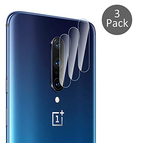 Product Cover Diruite 3-Pack for Oneplus 7 Pro Camera Lens Protector, [Flexible Glass] [Optimized Version] [Not Affect Flash] for Oneplus 7 Pro- Permanent Warranty Replacement