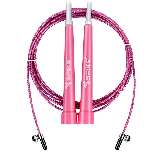 Product Cover Spike Speed Skipping Jump Rope for Men and Women (Pink)