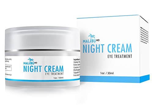 Product Cover Night Cream | Collagen Infused | Anti Aging Serum For Dark Circles, Wrinkles & Puffiness | Non Greasy Moisturizer | With Tripeptide-5 & Aloe Vera To Reduce Fine Lines | Reduce Appearances of Wrinkles