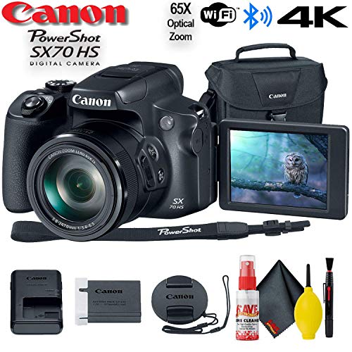 Product Cover Canon PowerShot SX70 HS Digital Camera (3071C001) - Base Bundle