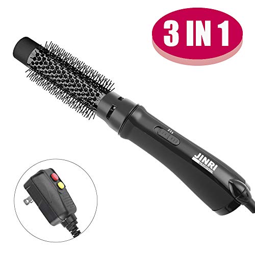 Product Cover [2019] One-Step Hair Dryer & Volumizer Hot Air Brush, 3-in-1 Hair Dryer Brush Styler for Straightening, Curling, Salon Negative Ion Ceramic Lightweight Blow Dryers Straightener Curl Hair Brush