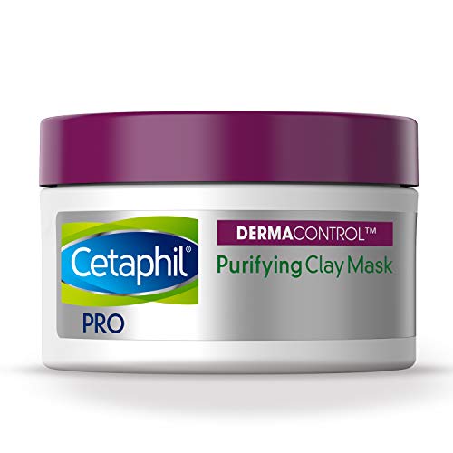 Product Cover Cetaphil Pro Dermacontrol Purifying Clay Mask With bentonite clay for oily, sensitive Skin, 3 Oz Jar