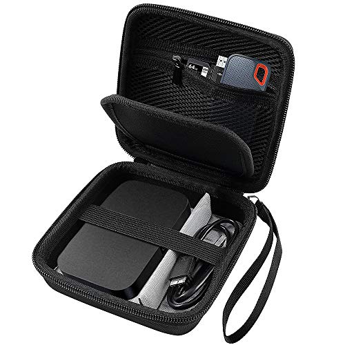 Product Cover Hard Travel Case for RAVPower FileHub, Travel Router AC750 / N300, 2.5 Inch Portable SSD, MP3 Player, Power Bank, USB Cable and More.
