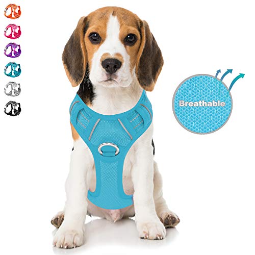 Product Cover BARKBAY No Pull Dog Harness Front Clip Heavy Duty Reflective Easy Control Handle for Large Dog Walking with ID tag Pocket
