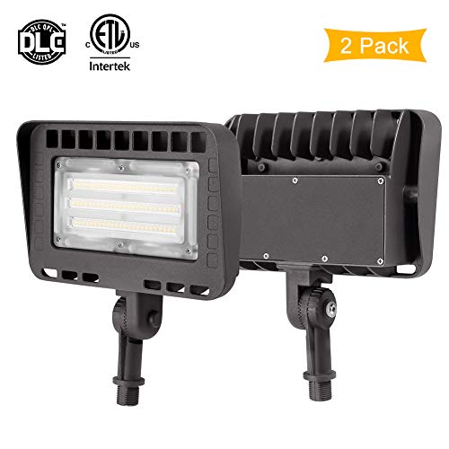 Product Cover LIGHTDOT 2 Pack 70W LED Flood Light, 8400Lm 5000K Knuckle Mount, IP65 Waterproof Super Brigh LED Security Light for Outdoor Doorways Gardens Yards, Advertising Boards and Parking Lot