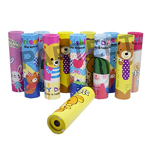 Product Cover Parteet Birthday Party Return Gifts - Pack of 12 Pcs Fun Magic Kaleidoscopes - Children Educational Science Toy