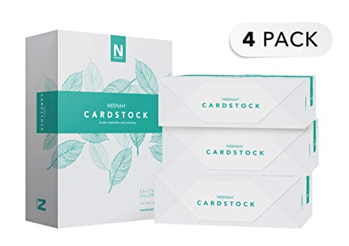 Product Cover Neenah Cardstock - Heavyweight, 110 lb/199 gsm Index, 94 Brightness, 8 ½ x 11, 1200 Ct. - MORE SHEETS! (91635-02)
