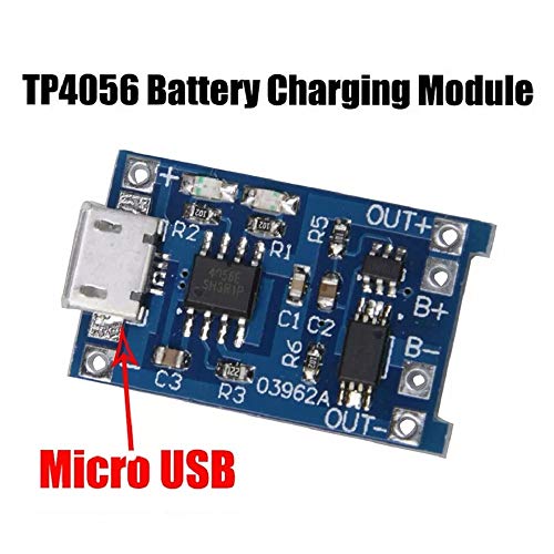 Product Cover TP4056 Micro USB 5V 1A 18650 Lithium Battery Charger Module Charging Board With Protection