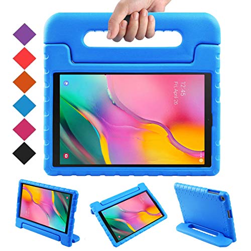 Product Cover BMOUO Kids Case for Samsung Galaxy Tab A 10.1 (2019) SM-T510/T515, Shockproof Light Weight Protective Handle Stand Kids Case for Galaxy Tab A 10.1 Inch 2019 Release SM-T510/T515 - Blue