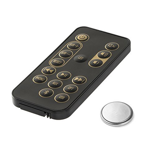 Product Cover Remote Control for Klipsch R-15PM R15PM 1062775 RT1062775 with Battery