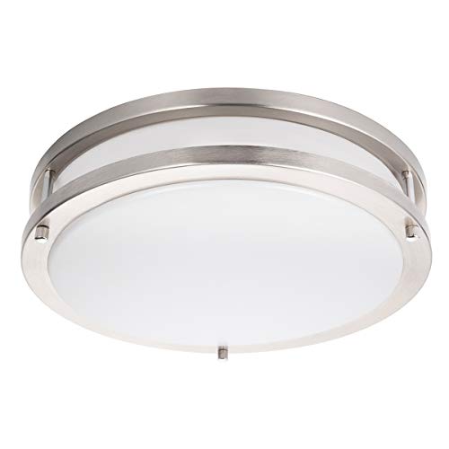 Product Cover Drosbey 36W LED Ceiling Light Fixture, 13in Flush Mount Light Fixture, Ceiling Lamp for Bedroom, Kitchen, Bathroom, Hallway, Stairwell, Super Bright 3200 Lumens, 5000K Daylight White