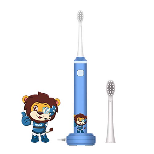 Product Cover Leyoung Kids Electric Toothbrush, Vibrating Toothbrush for Children Boys and Girls Age 3-13, with Smart Timer Rechargeable Electric Toothbrush, IPX7 Waterproof Christmas Gift for Kids