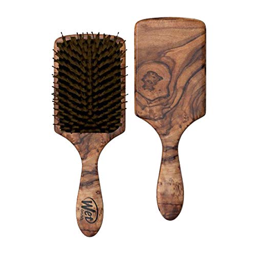 Product Cover Wet Brush Detangler Hairbrush with Soft IntelliFlex Bristles, Detangler for All Hair Types - Nut